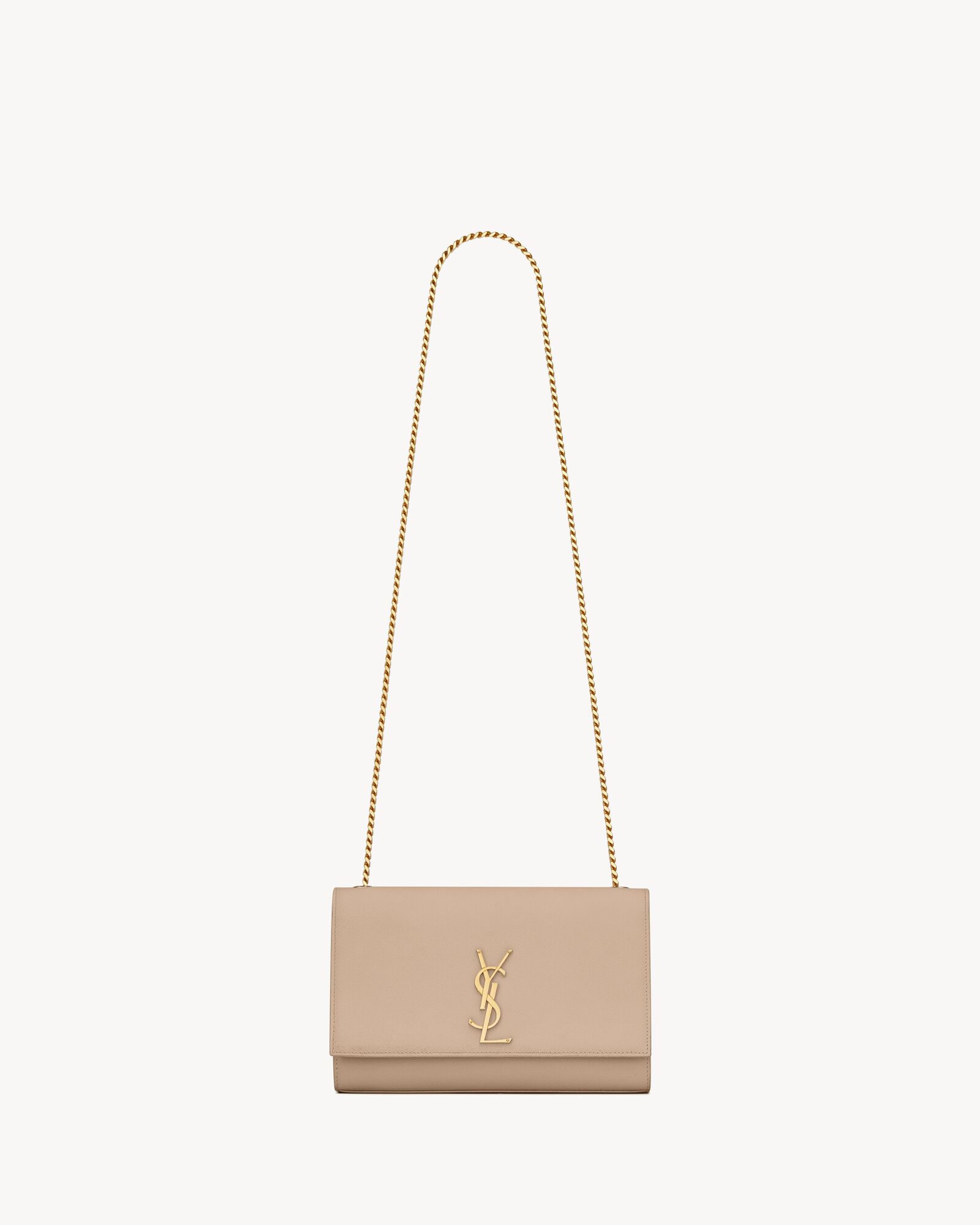 KATE MEDIUM IN GRAIN DE POUDRE EMBOSSED LEATHER Saint Laurent YSL