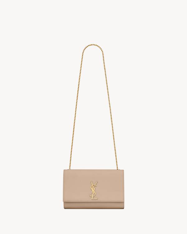 Kate medium bag with tassel in grain de poudre embossed leather sale