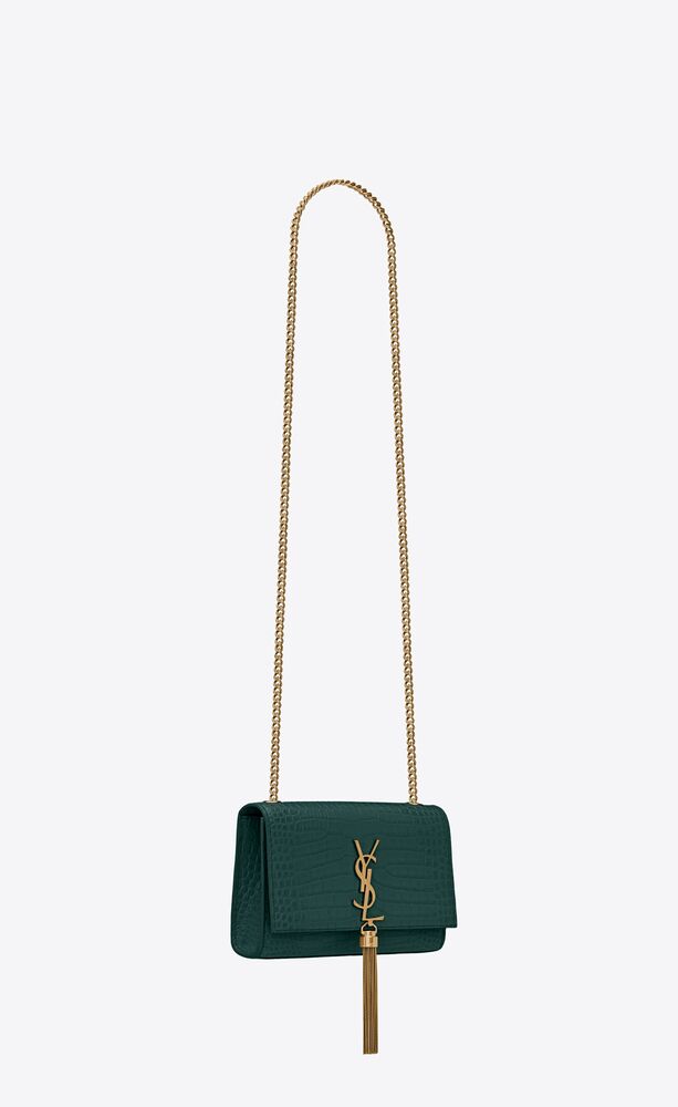 ysl emerald green bag