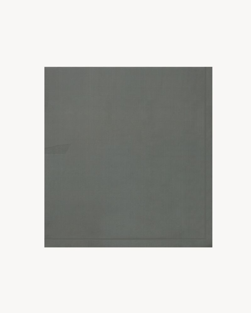 CASSANDRE SQUARE SCARF IN SILK CHARMEUSE