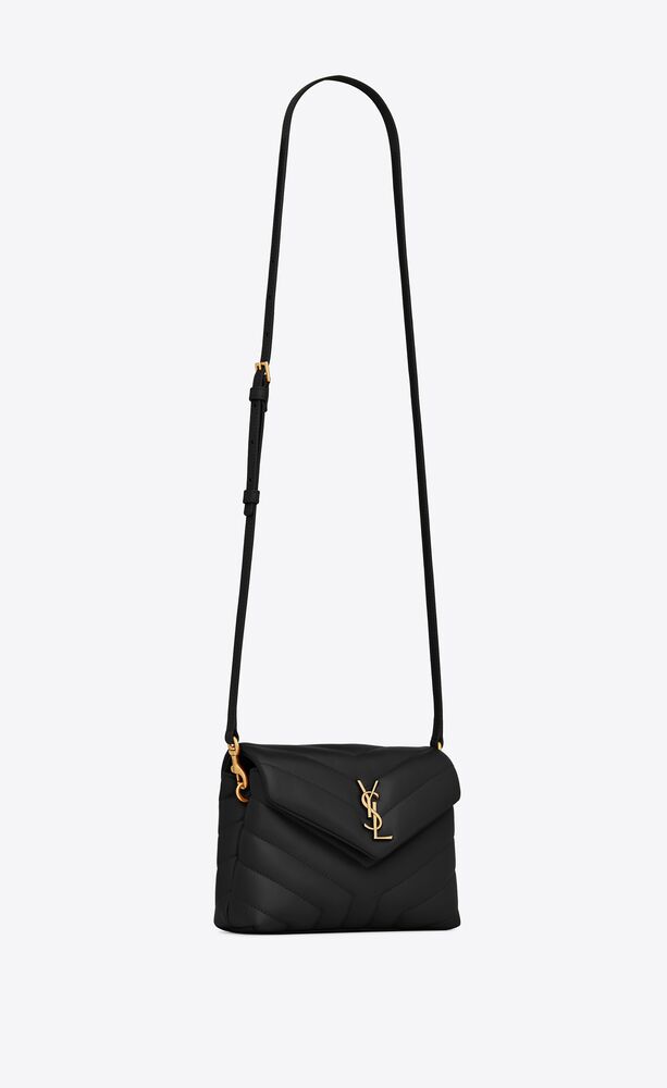 loulou toy STRAP bag in quilted "y" leather | Saint Laurent | YSL.com