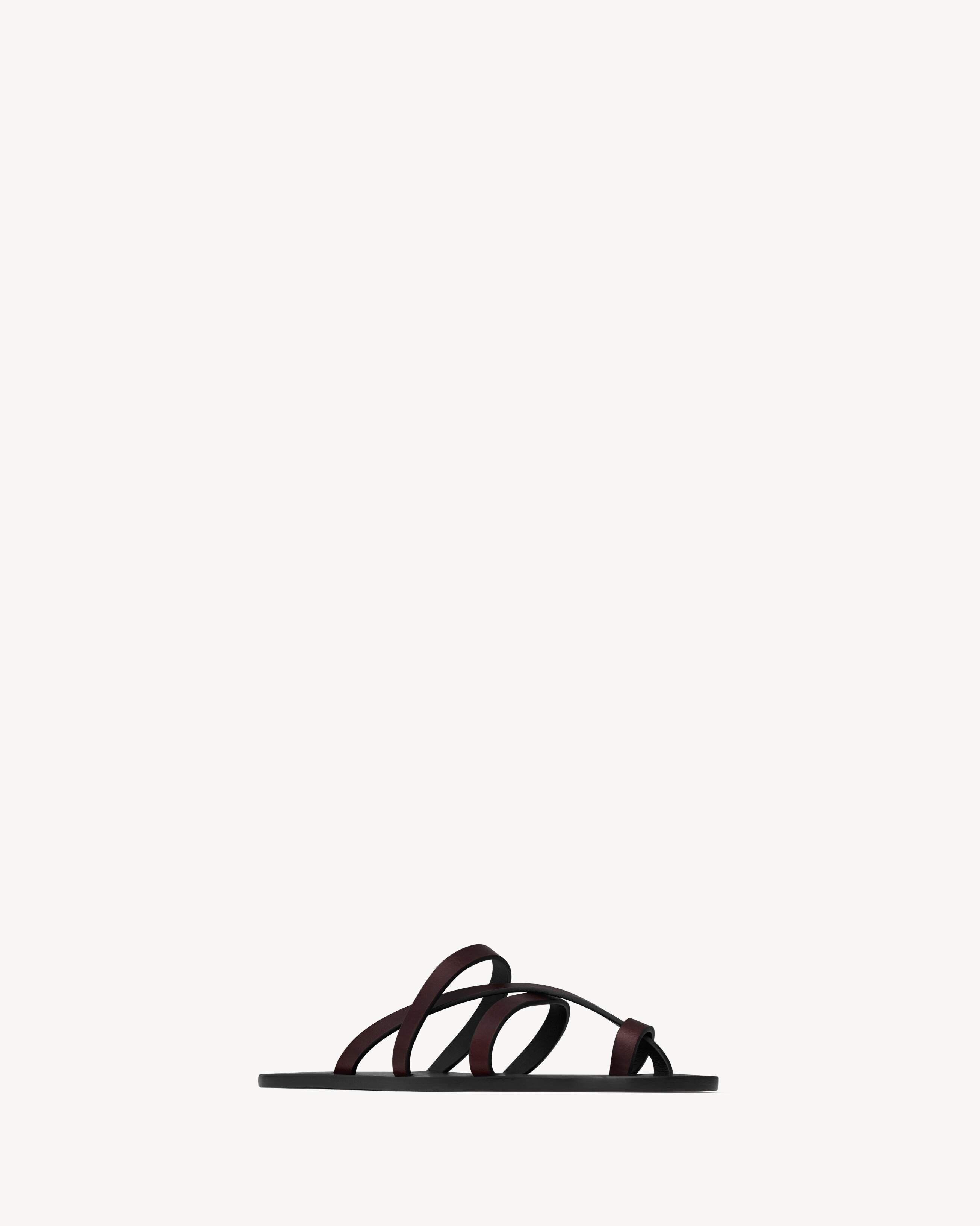 CULVER slides smooth leather