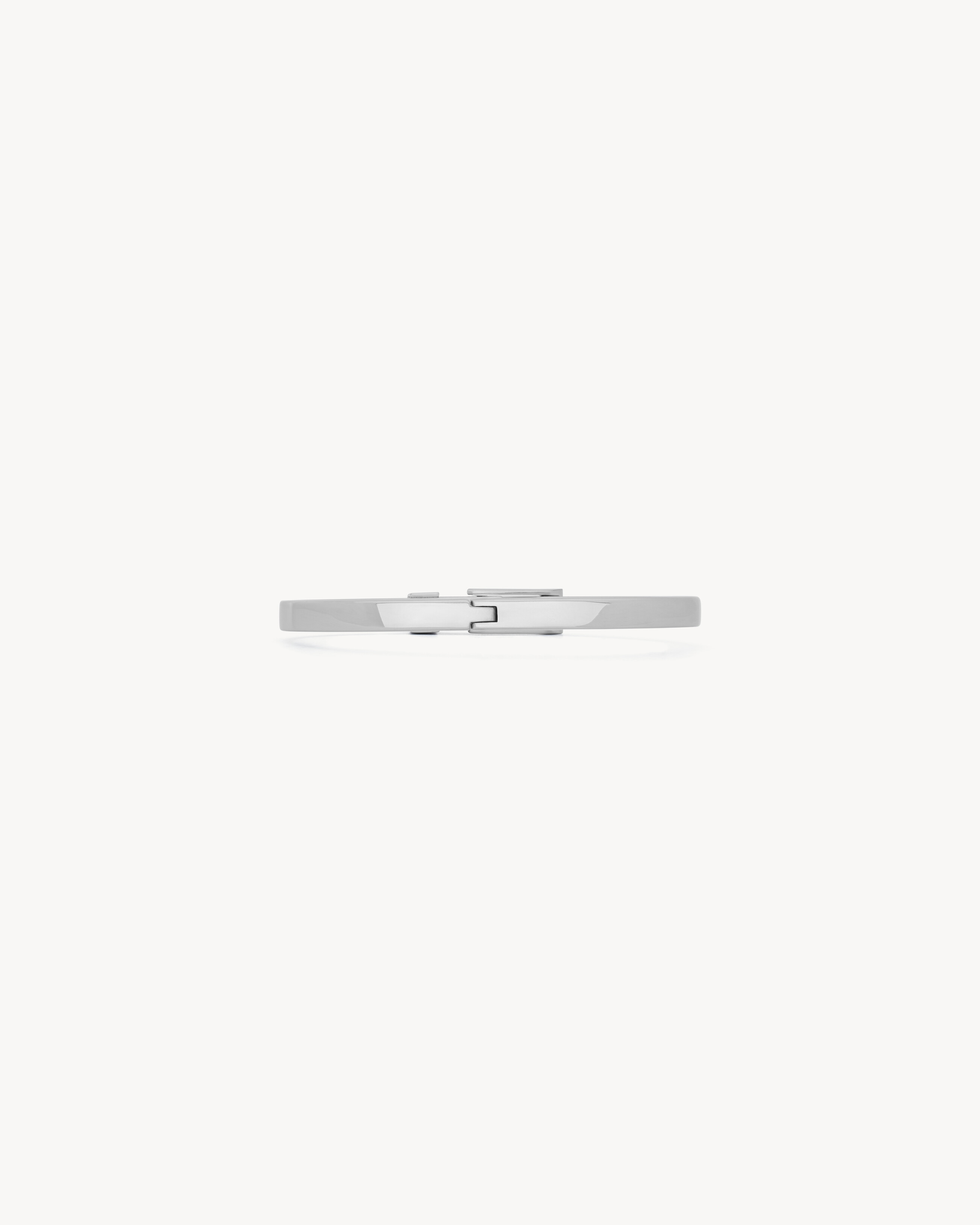 buckle bracelet in metal