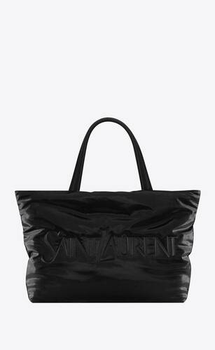 YVES SAINT LAURENT YSL Logo Leather Genuine Mini Shoulder Bag Pochette  Sacoche Black 27791