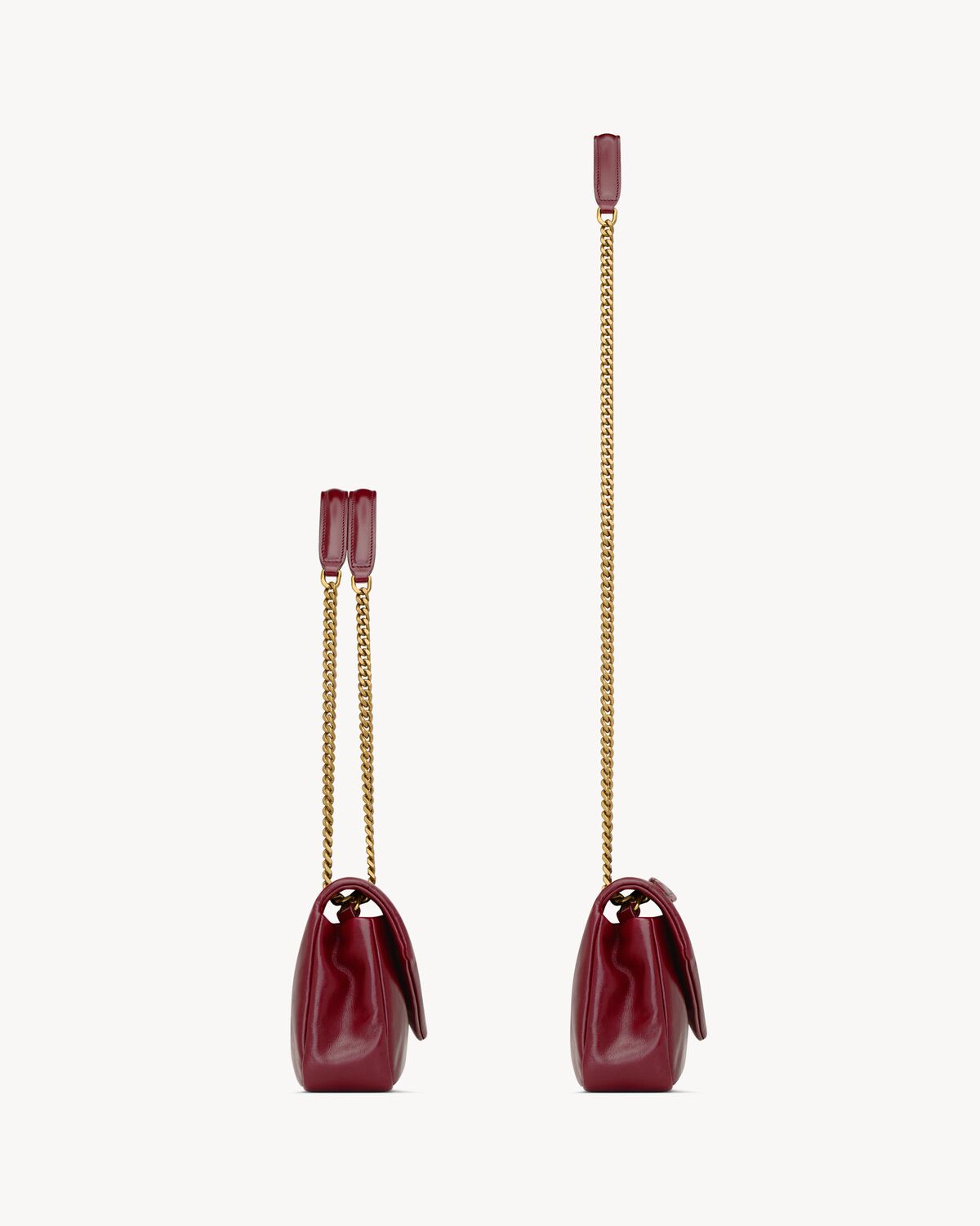 생로랑 샤이니 가죽 소재의 칼립소 스몰 숄더백 734153AADRE6688