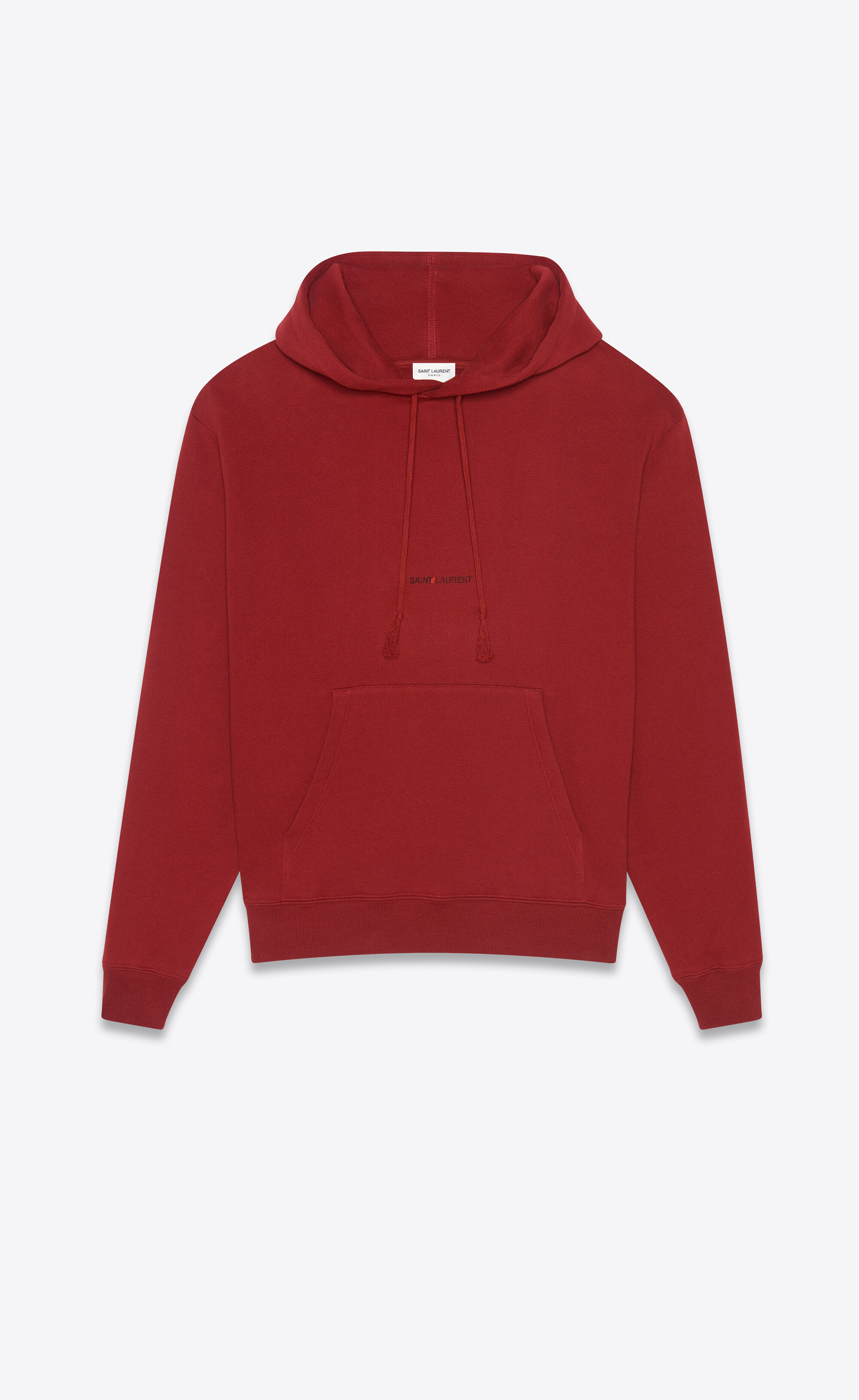 red ysl hoodie