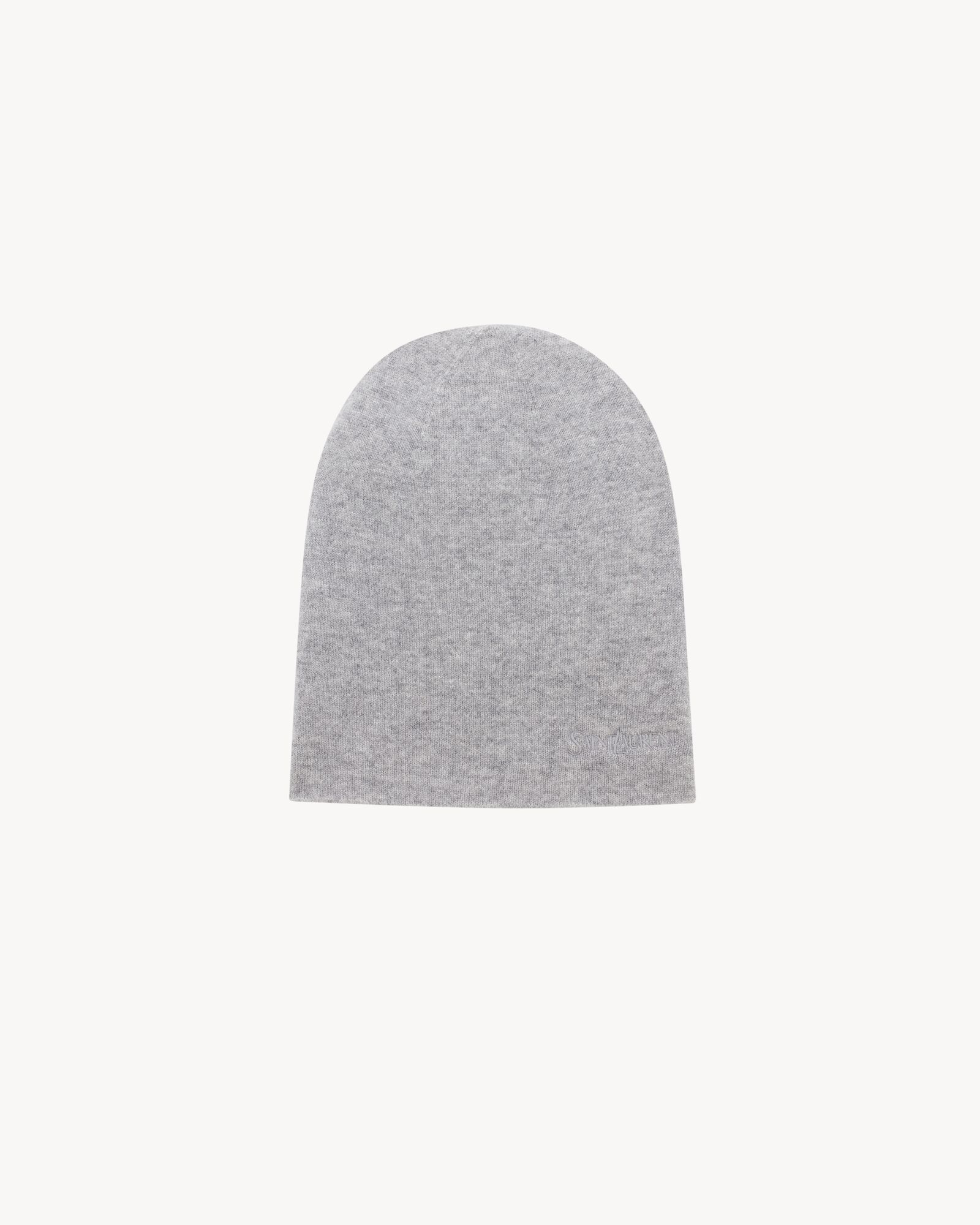 SAINT LAURENT embroidered beanie in cashmere | Saint Laurent | YSL.com