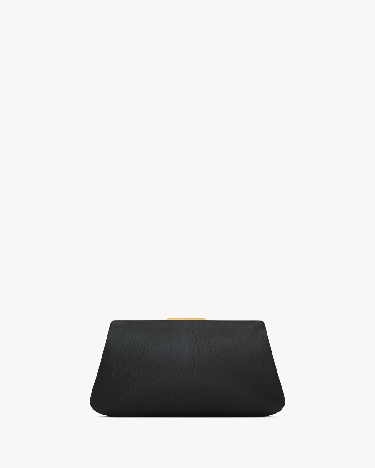 SAINT LAURENT CLUTCH LARGE EN CUIR