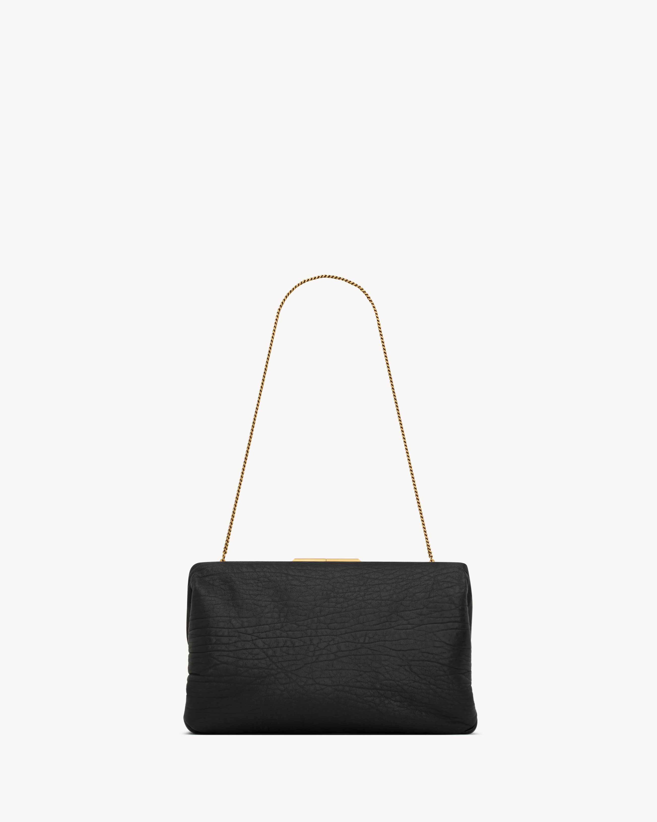 SAINT LAURENT CLUTCH large in lambskin