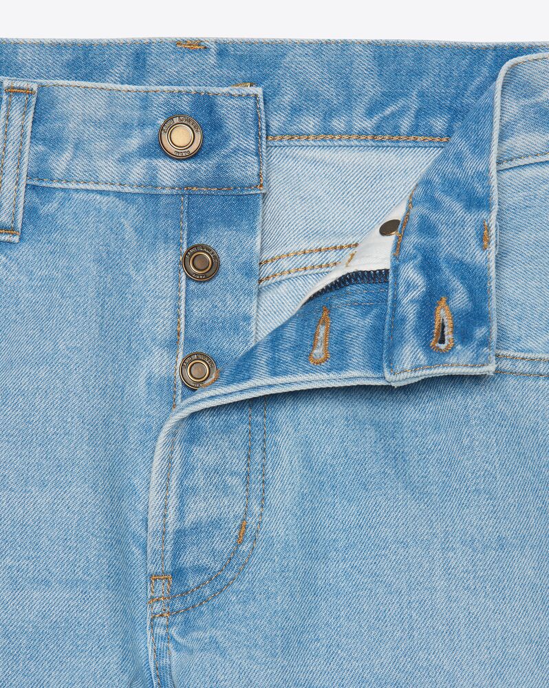 authentic jeans in basic blue denim