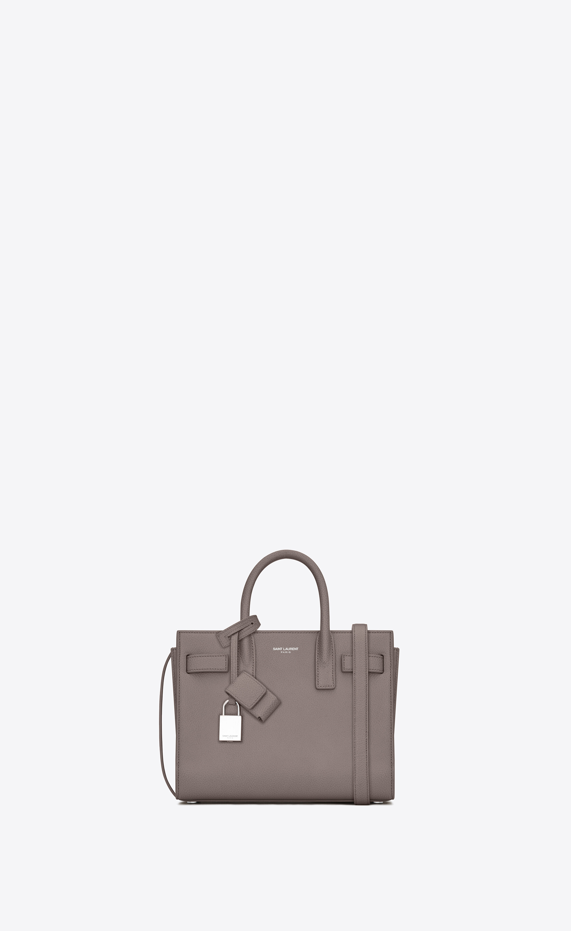 Sac de jour nano in grained leather