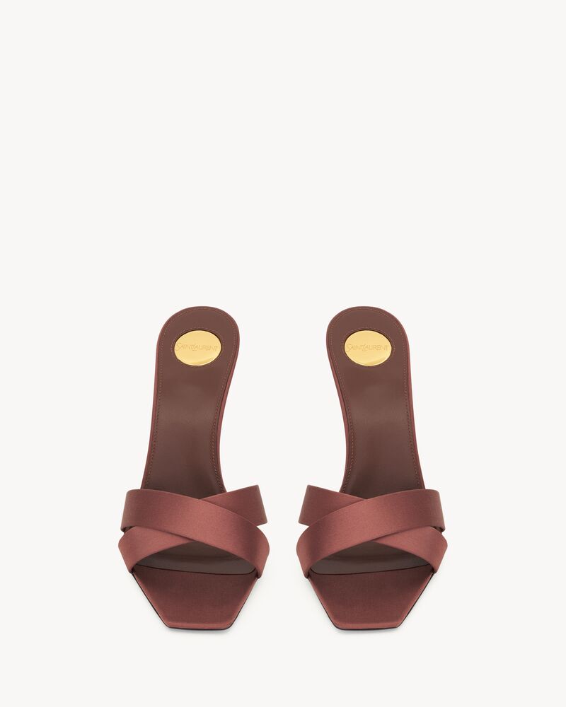 OPYUM mules in satin crepe