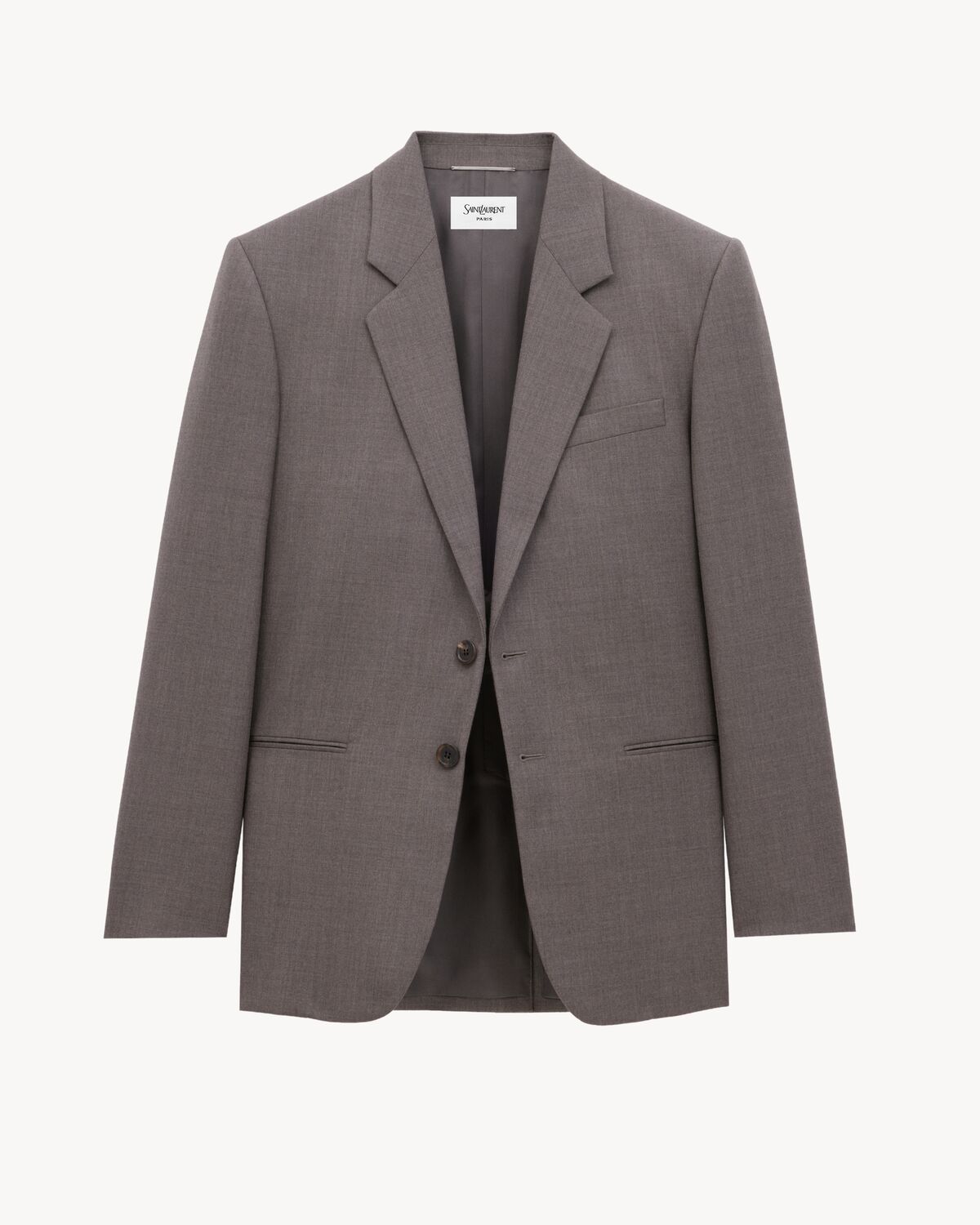 yves jacket in wool chiné