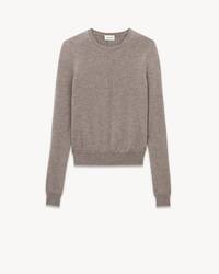 openwork sweater in cashmere