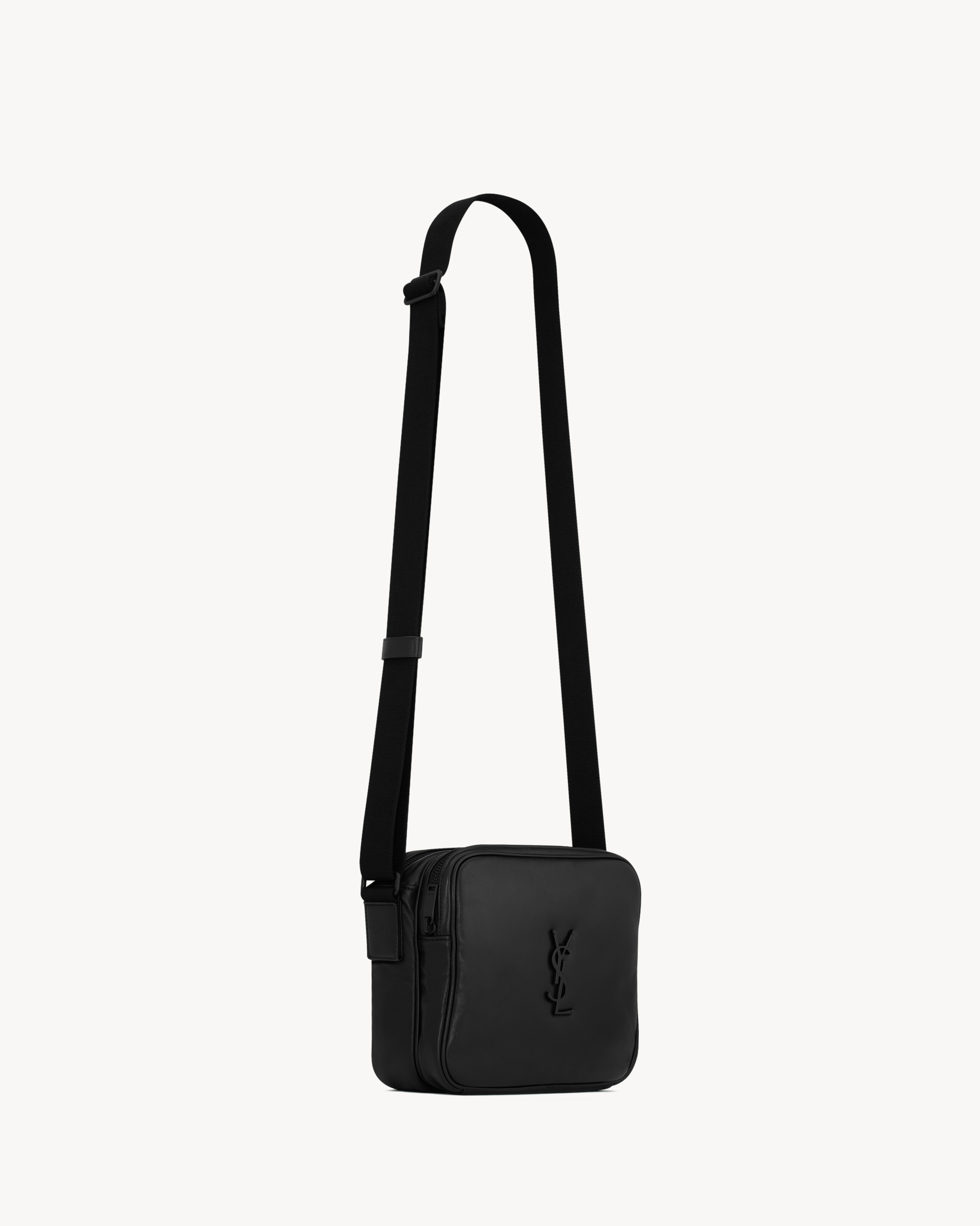 NIKI sac caméra en cuir lisse