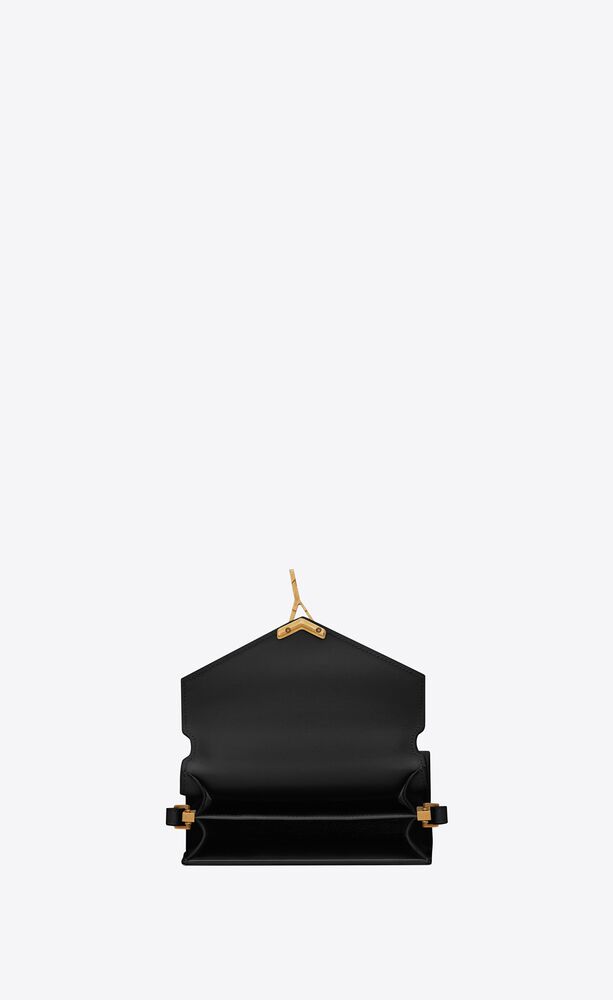 CASSANDRA Mini top handle bag in grain de poudre embossed leather | Saint Laurent | YSL.com