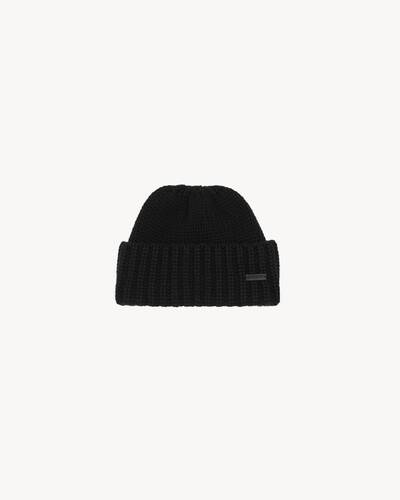 楽天市場】SAINT LAURENT サンローラン ニット帽 KNITTED CUFF
