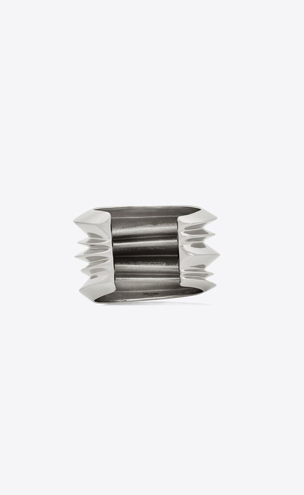 stacked cuff in metal
