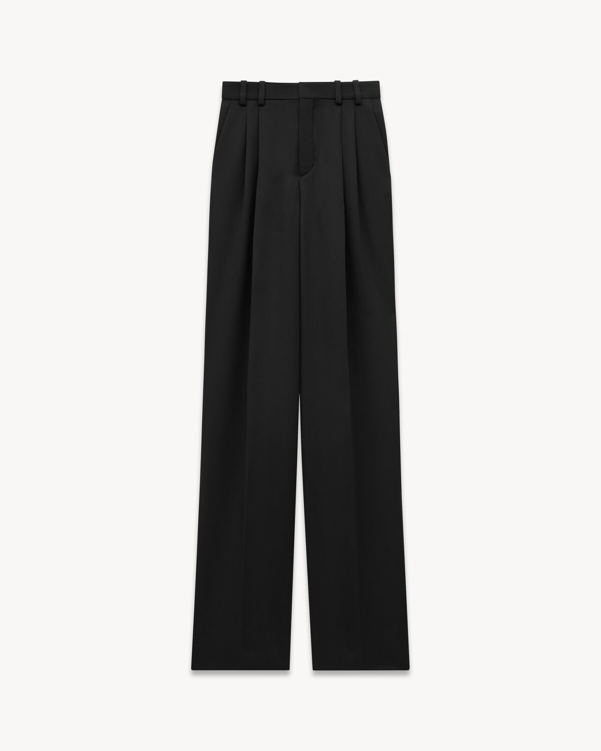 Pantalon en satin de soie