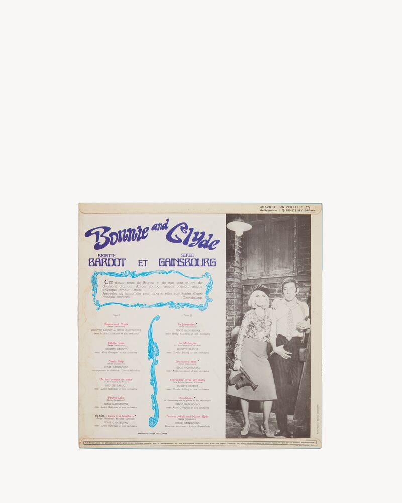 Serge Gainsbourg Bonnie and Clyde