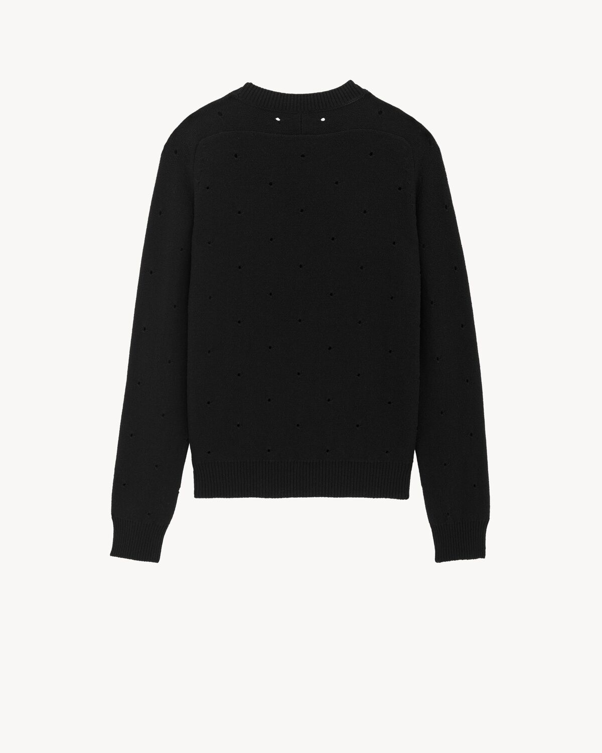 Sweater In Openwork Wool Saint Laurent YSL sweater-in-openwork-wool-saint-laurent-ysl