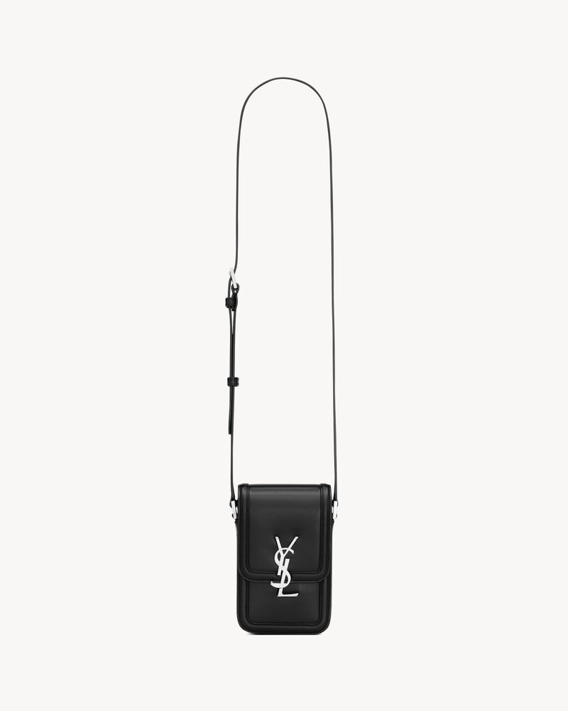 Saint Laurent Solferino Leather Mini Bag