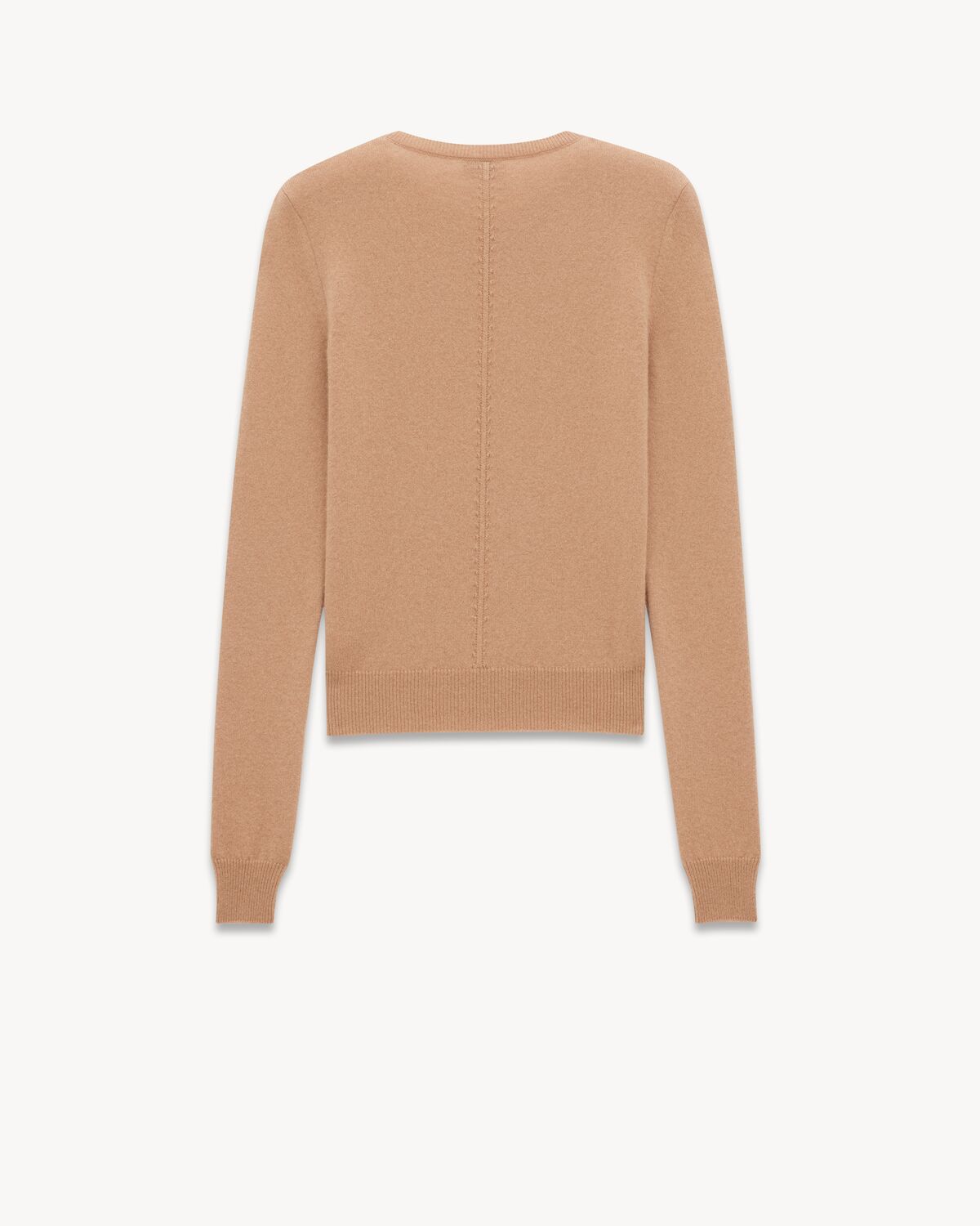 Pullover in cashmere con dettagli traforati