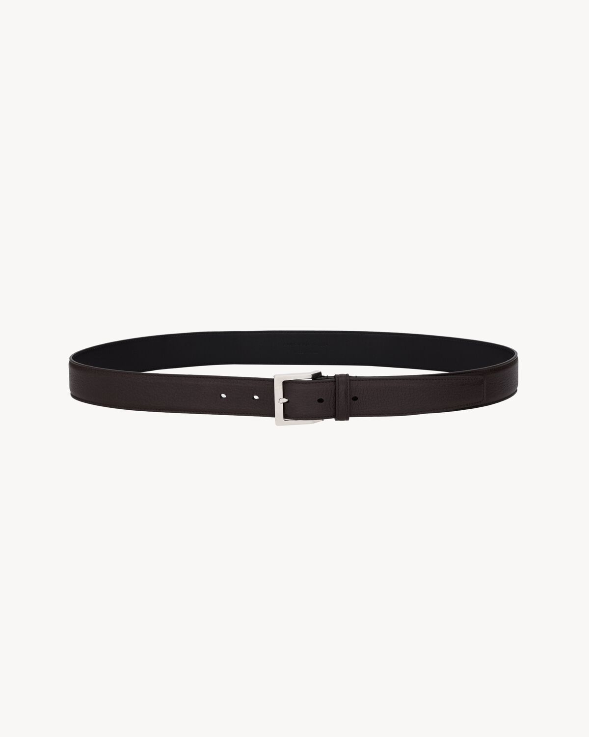 vadim belt in grained leather