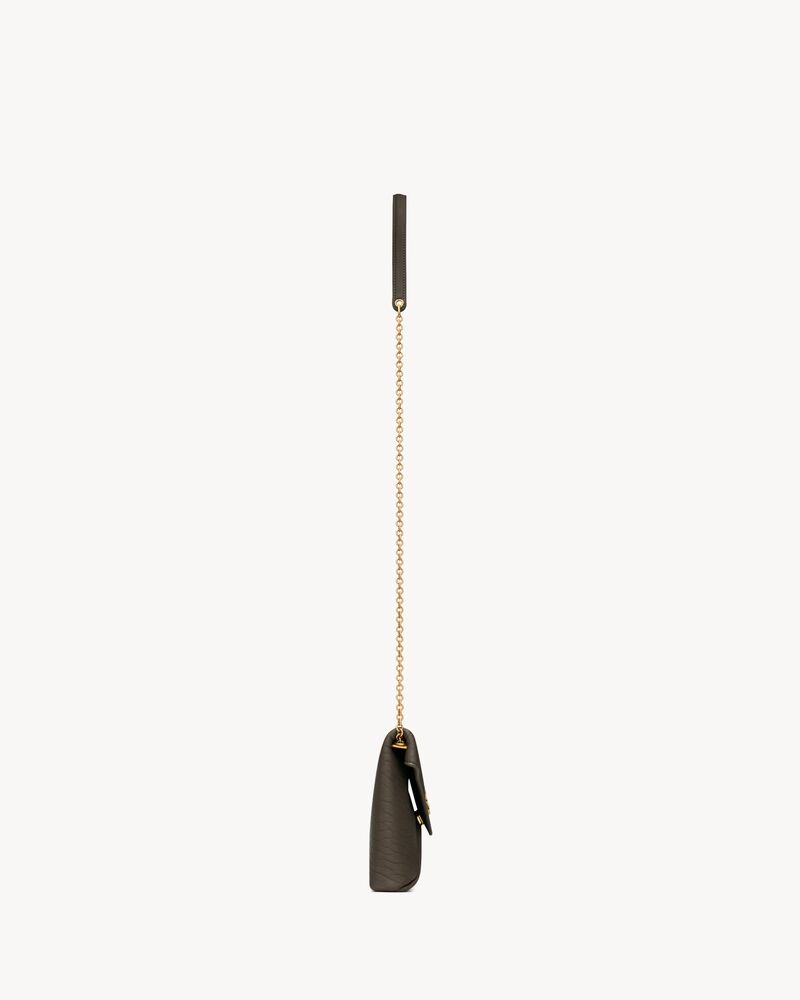CASSANDRE chain pouch in lambskin