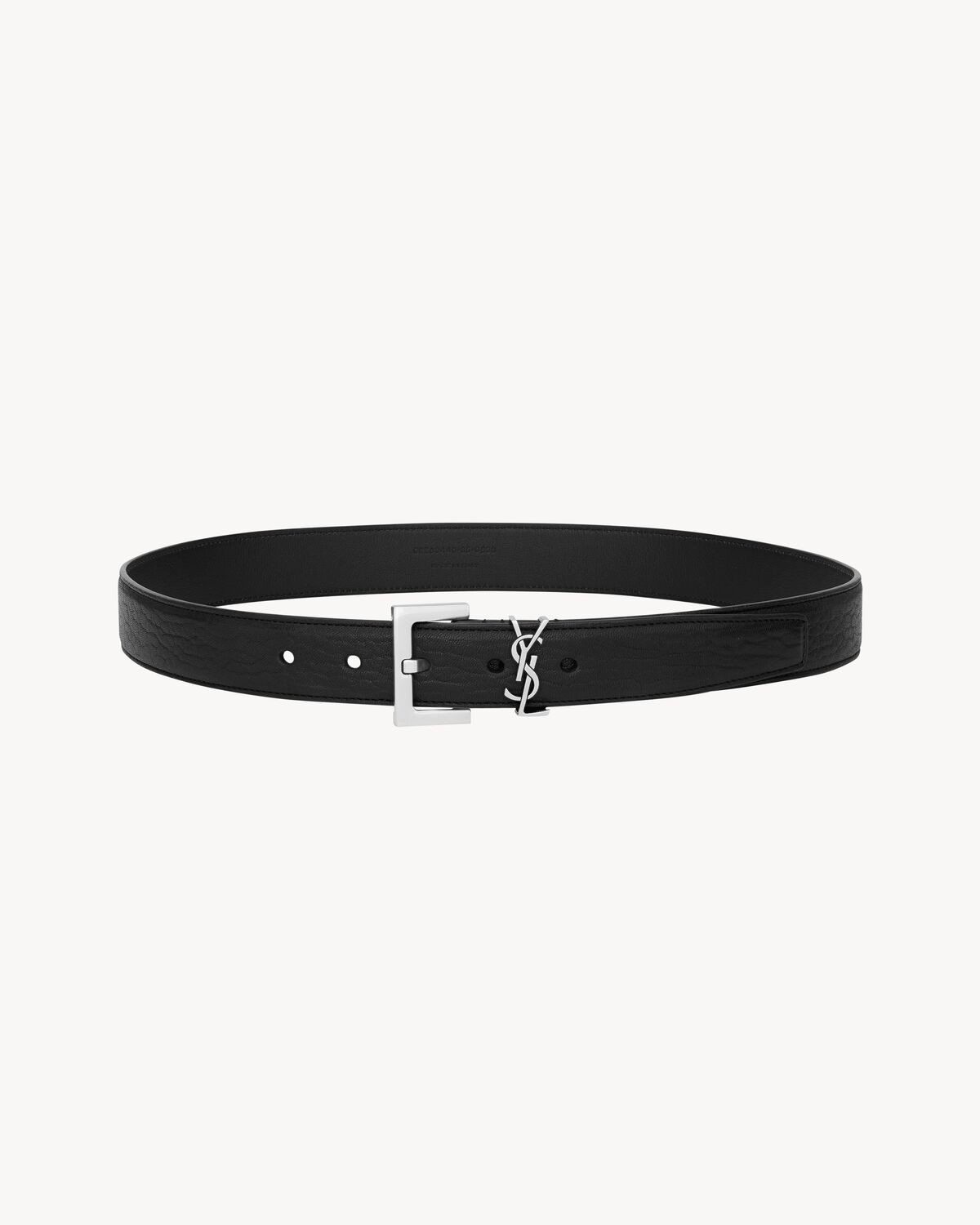 CEINTURE CASSANDRE EN CUIR D'AGNEAU SOUPLE