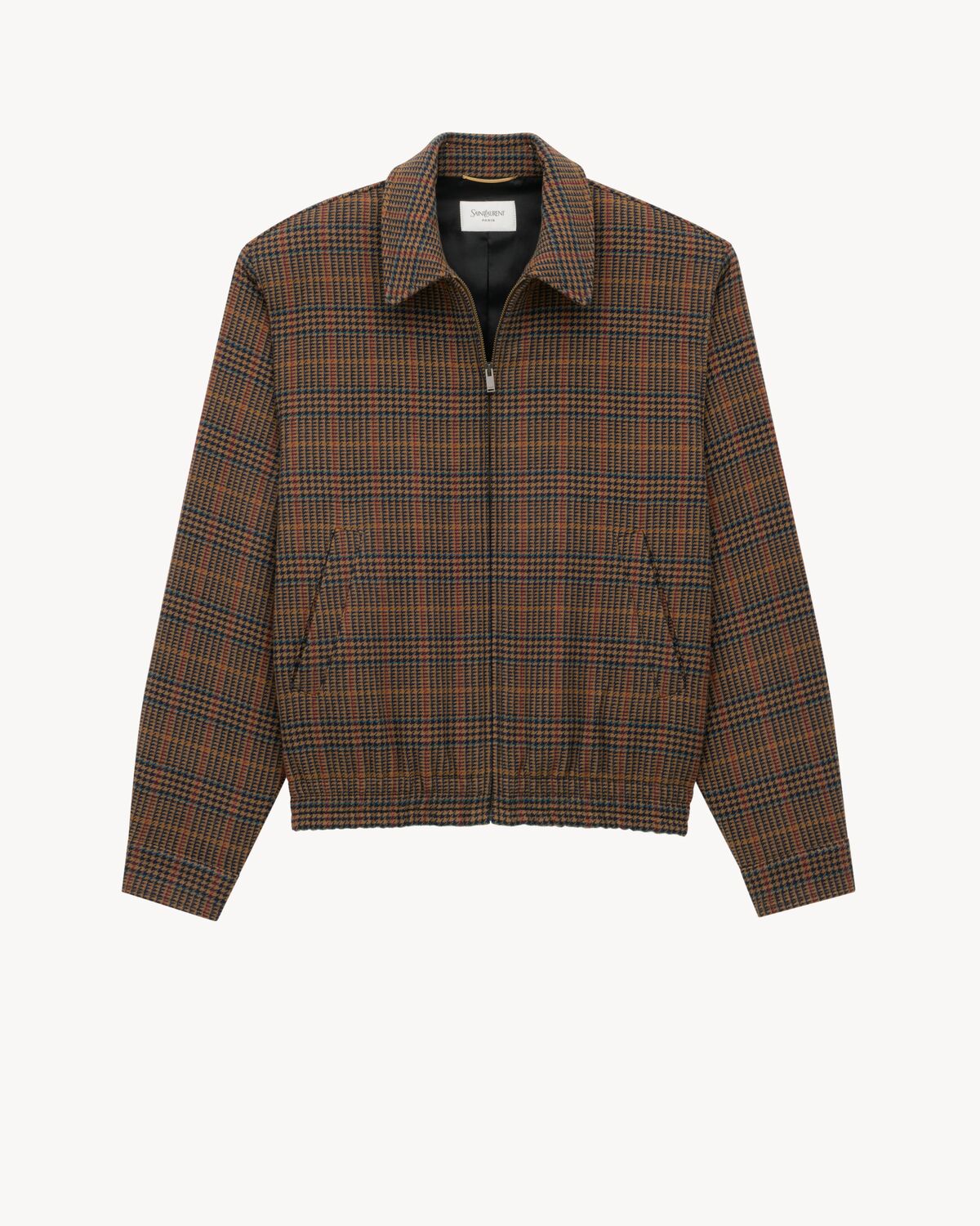  jacket in wool check
