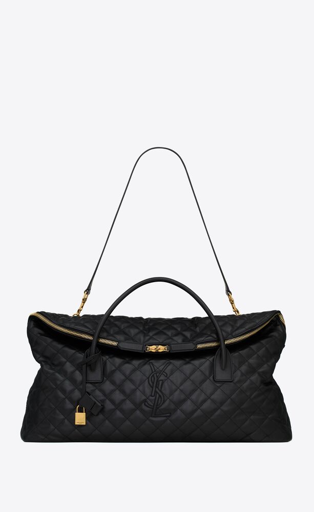 ES GIANT TRAVEL BAG IN QUILTED LEATHER | Saint Laurent | YSL.com