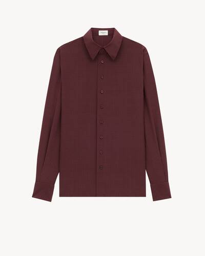 専用　　　サンローラン　SAINT LAURENT 赤黒チェック 長袖シャS 3090047903454470_01_5902.jpeg
