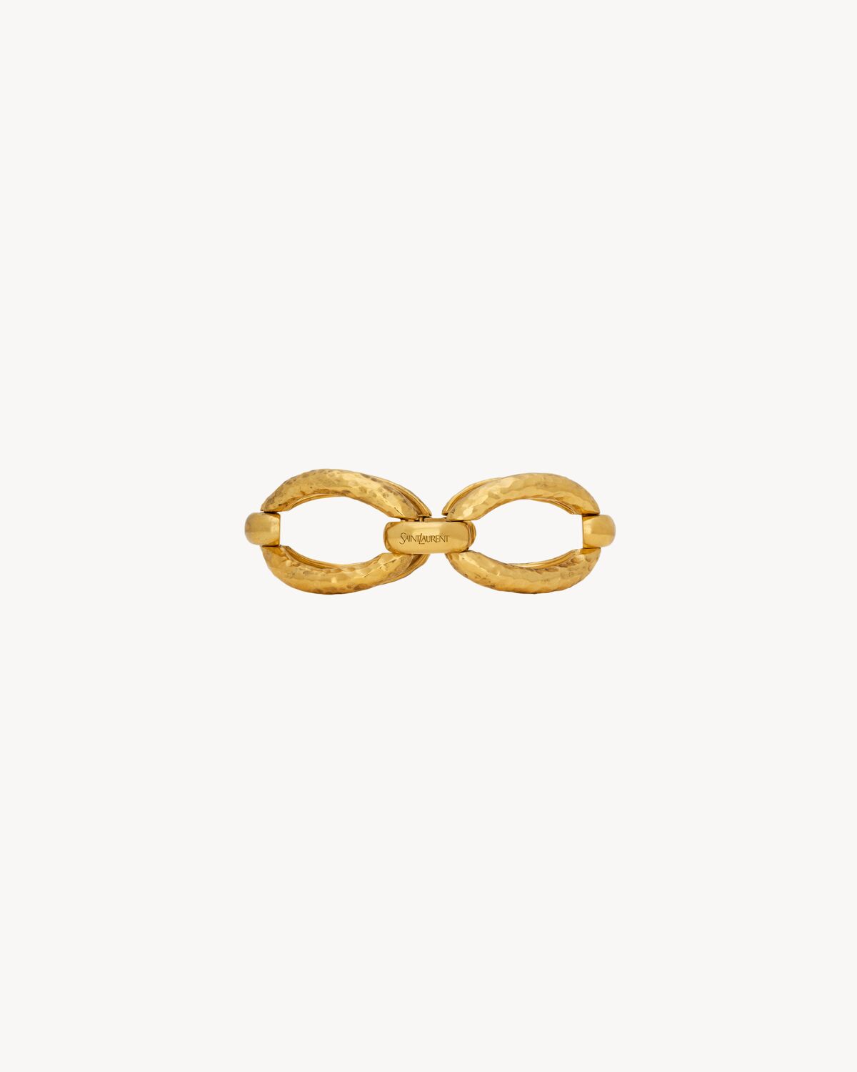 oval chain bracelet in metal