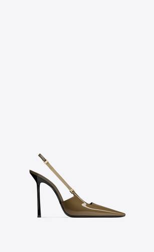 SAINT LAURENT: heeled sandals for women - Black | Saint Laurent heeled  sandals 764348 AAAKY online at GIGLIO.COM