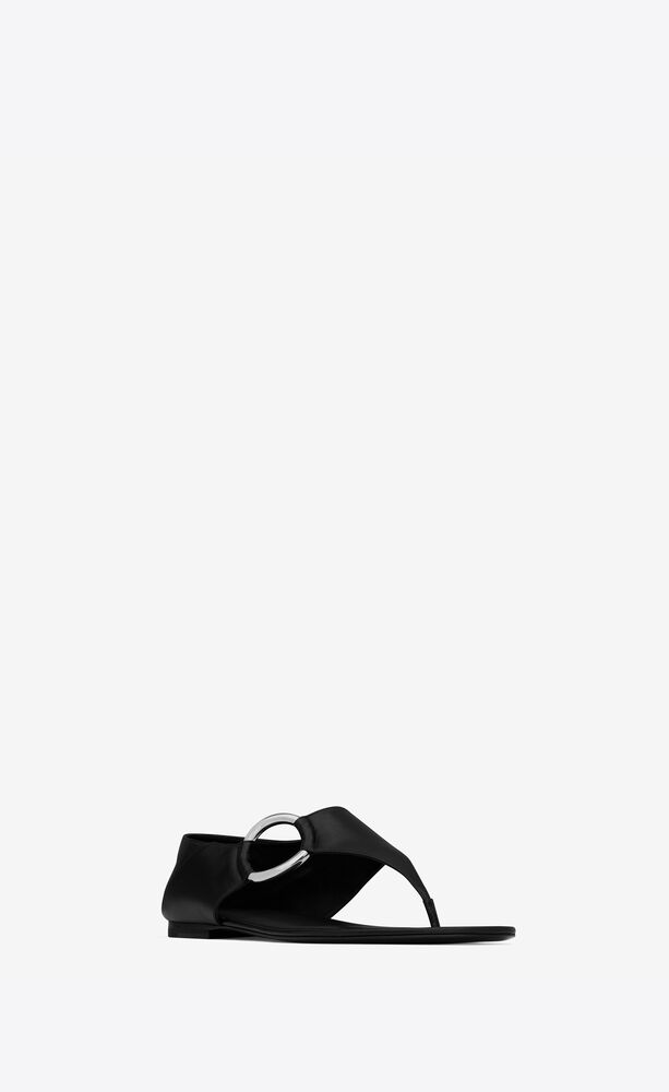 XSL sandals in smooth leather | Saint Laurent | YSL.com