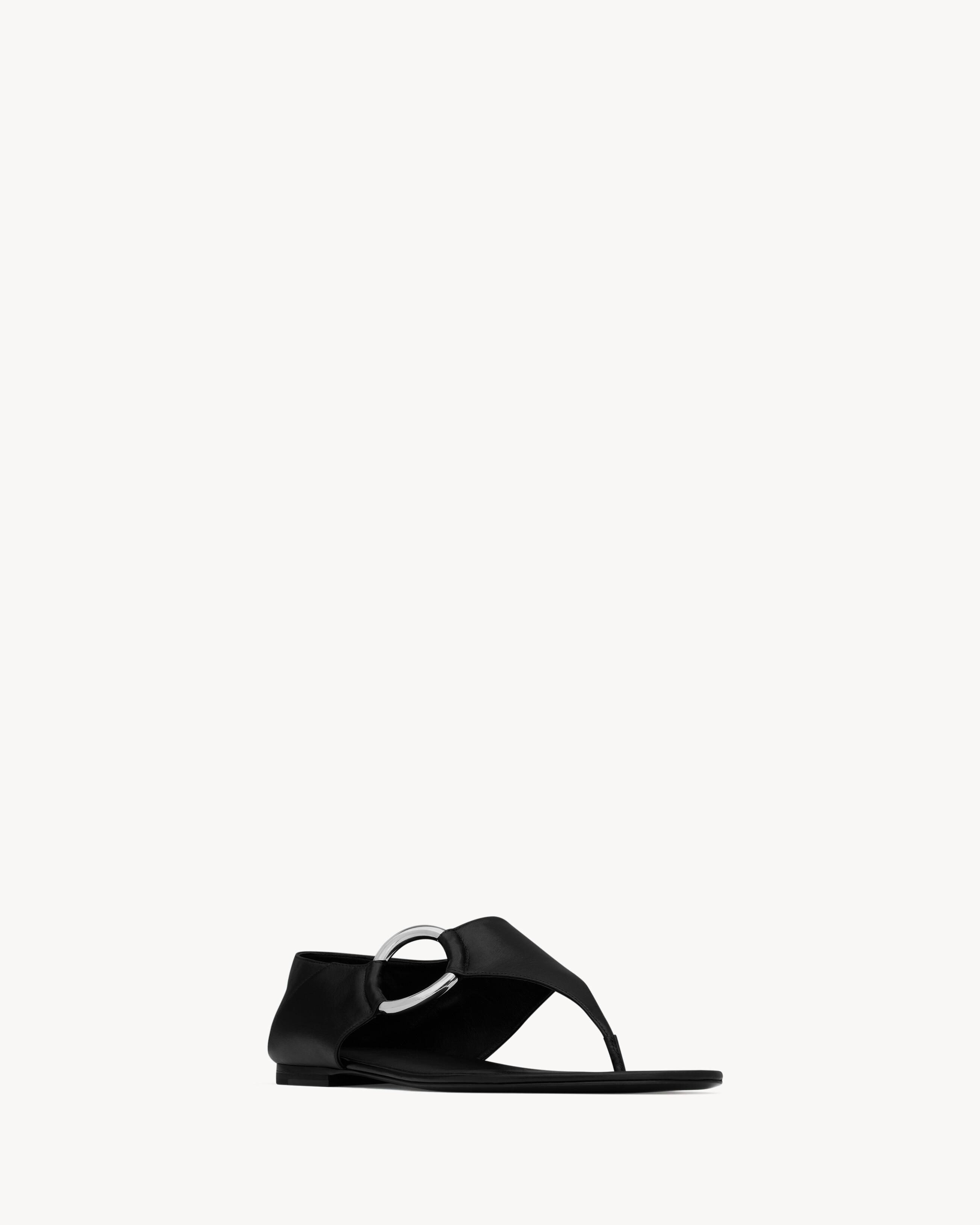 XSL sandals in smooth leather