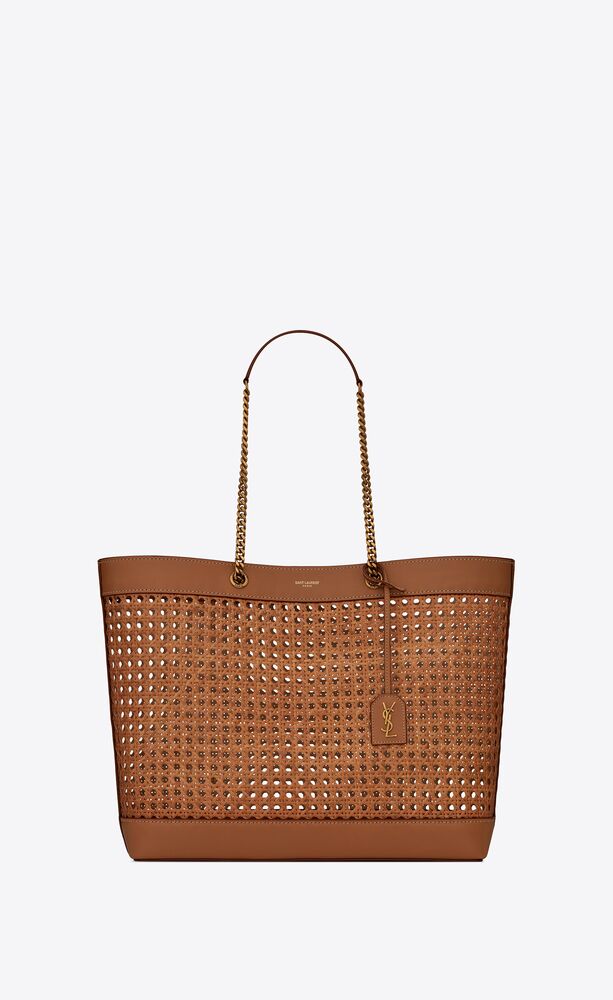 ysl woven tote