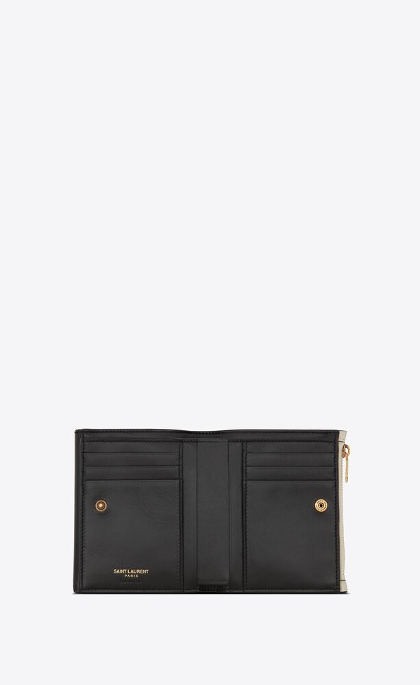 ysl smooth leather wallet