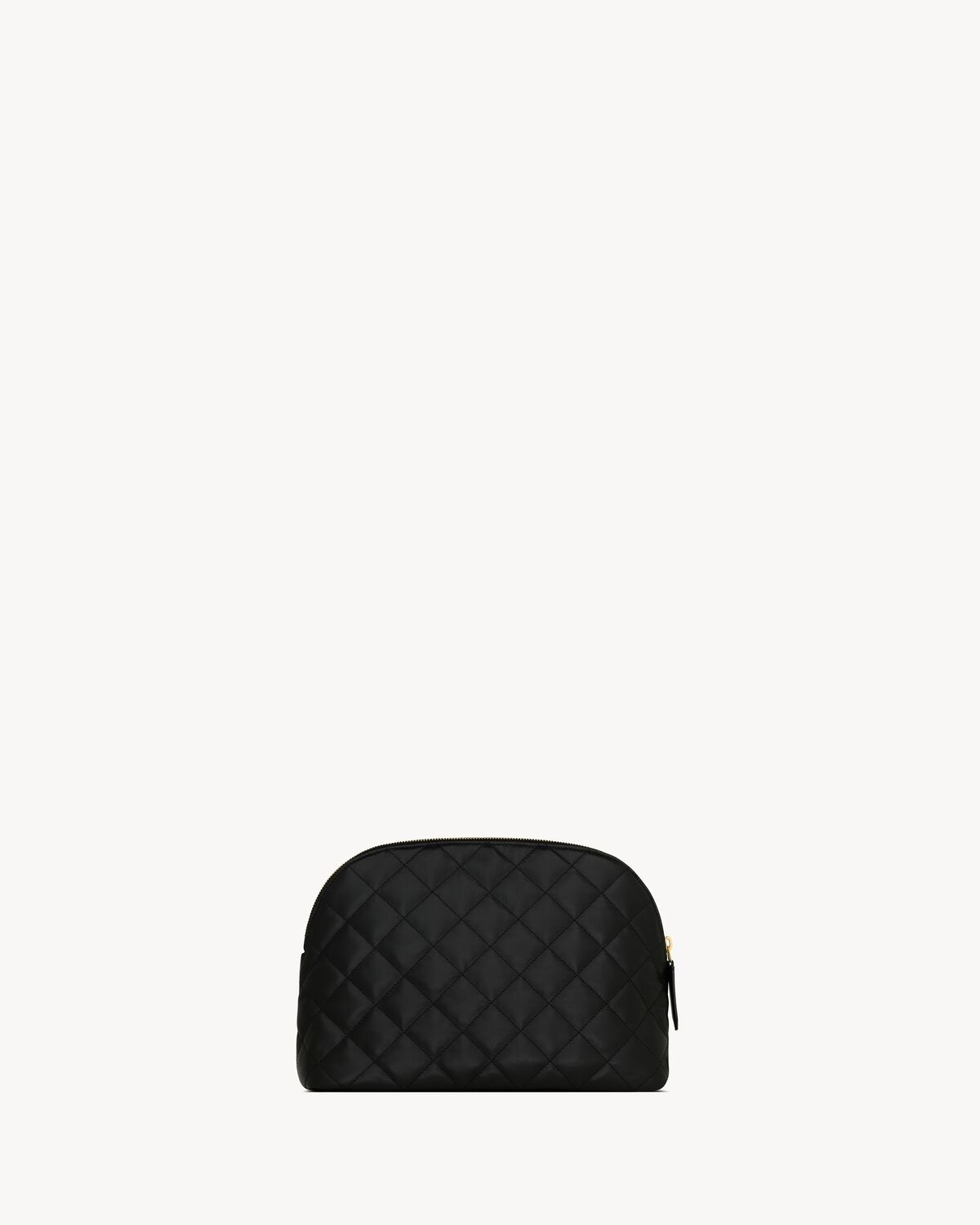 Large cosmetic pouch in quilted leather Saint Laurent