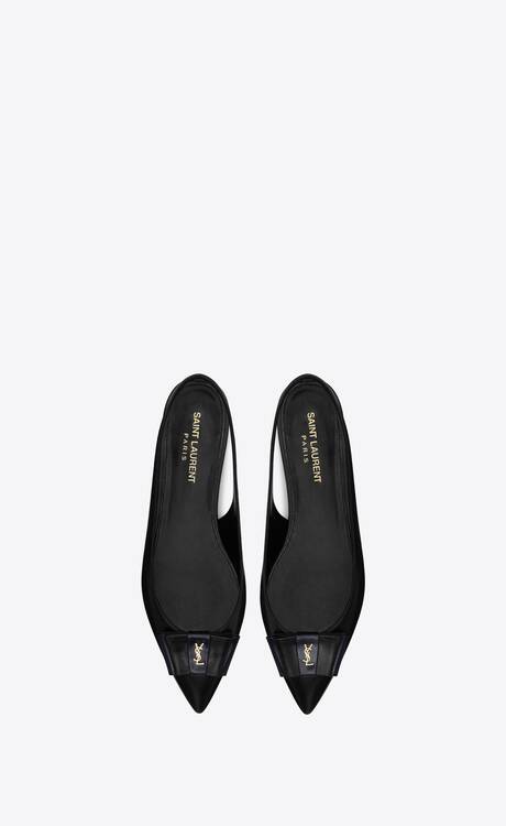 Women's Flat Leather Sandals | Saint Laurent | YSL
