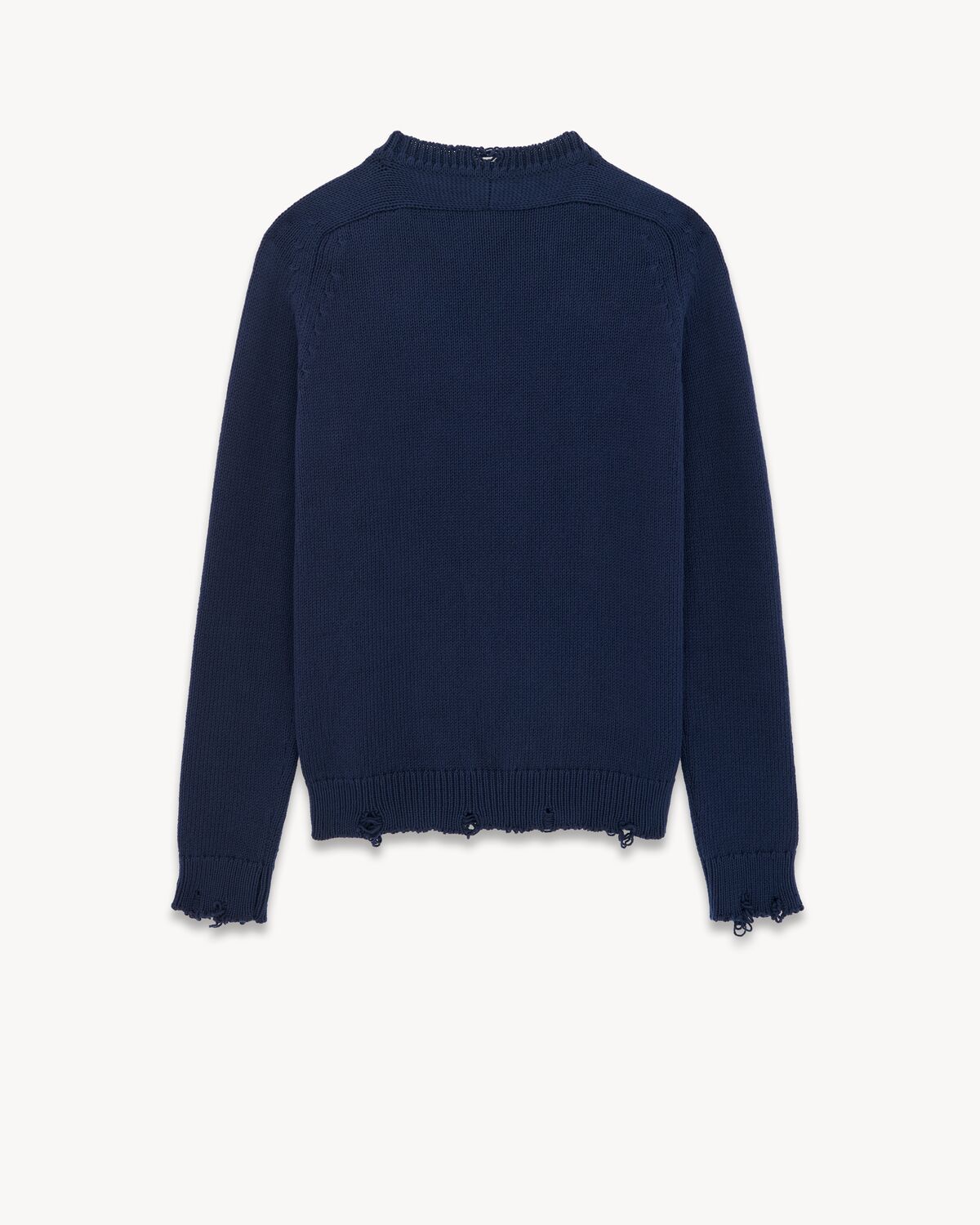 Destroyed Knit Sweater Saint Laurent YSL destroyed-knit-sweater-saint-laurent-ysl
