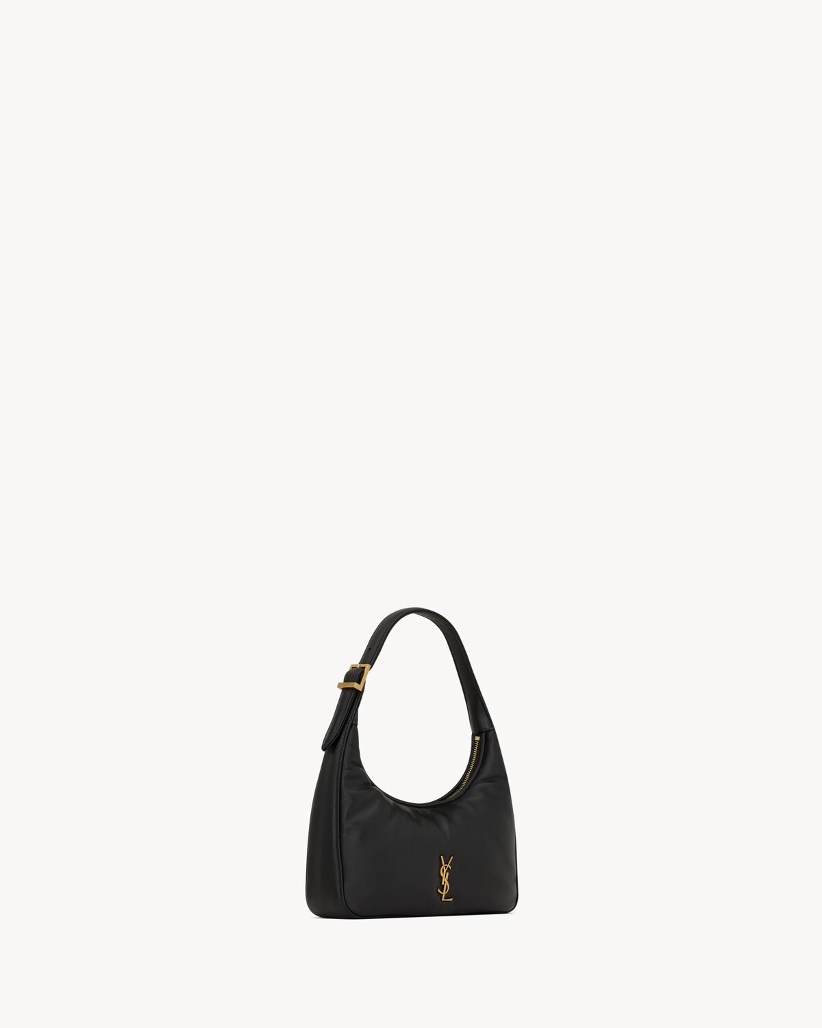 CALYPSO mini hobo in plunged lambskin