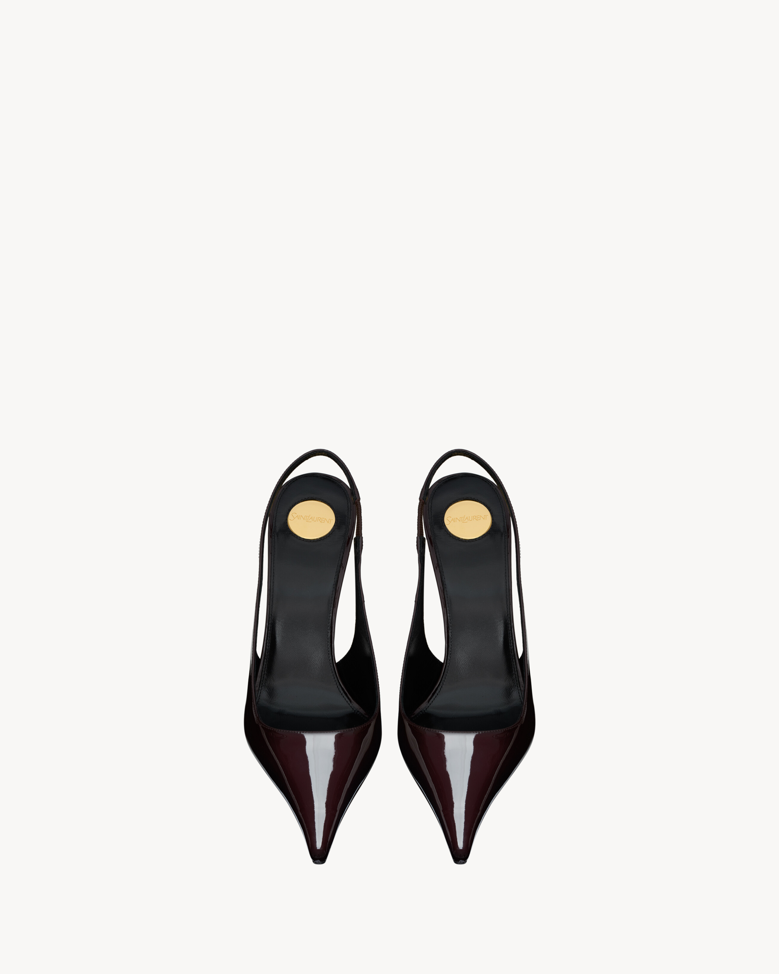 VENDOME slingback pumps in patent leather