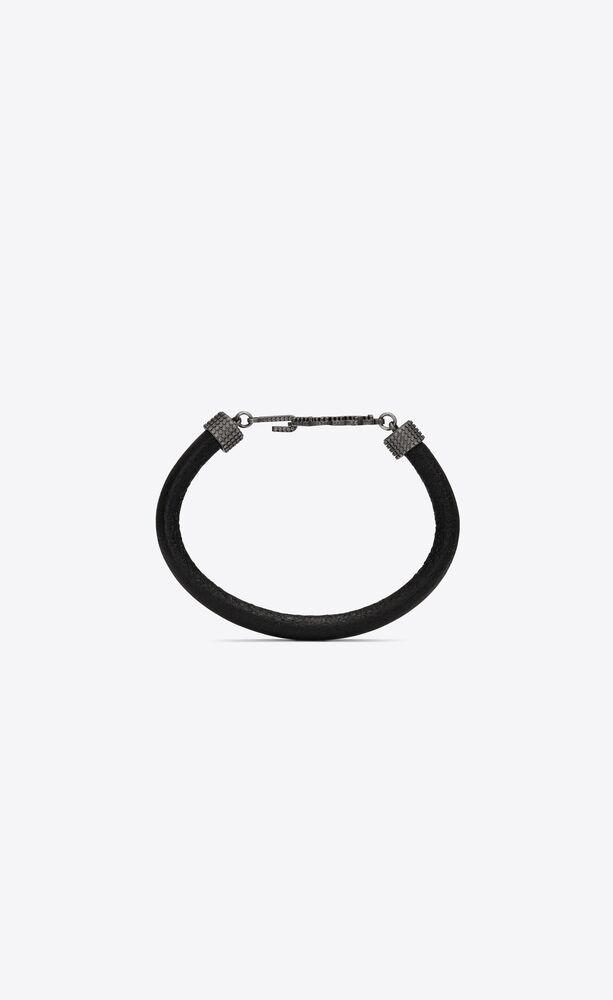 Opyum Armband Aus Leder In Knitter Optik Und Metall Saint Laurent Deutschland Ysl Com Opyum Armband Aus Leder In Knitter Optik Und Metall Saint Laurent Deutschland Ysl Com