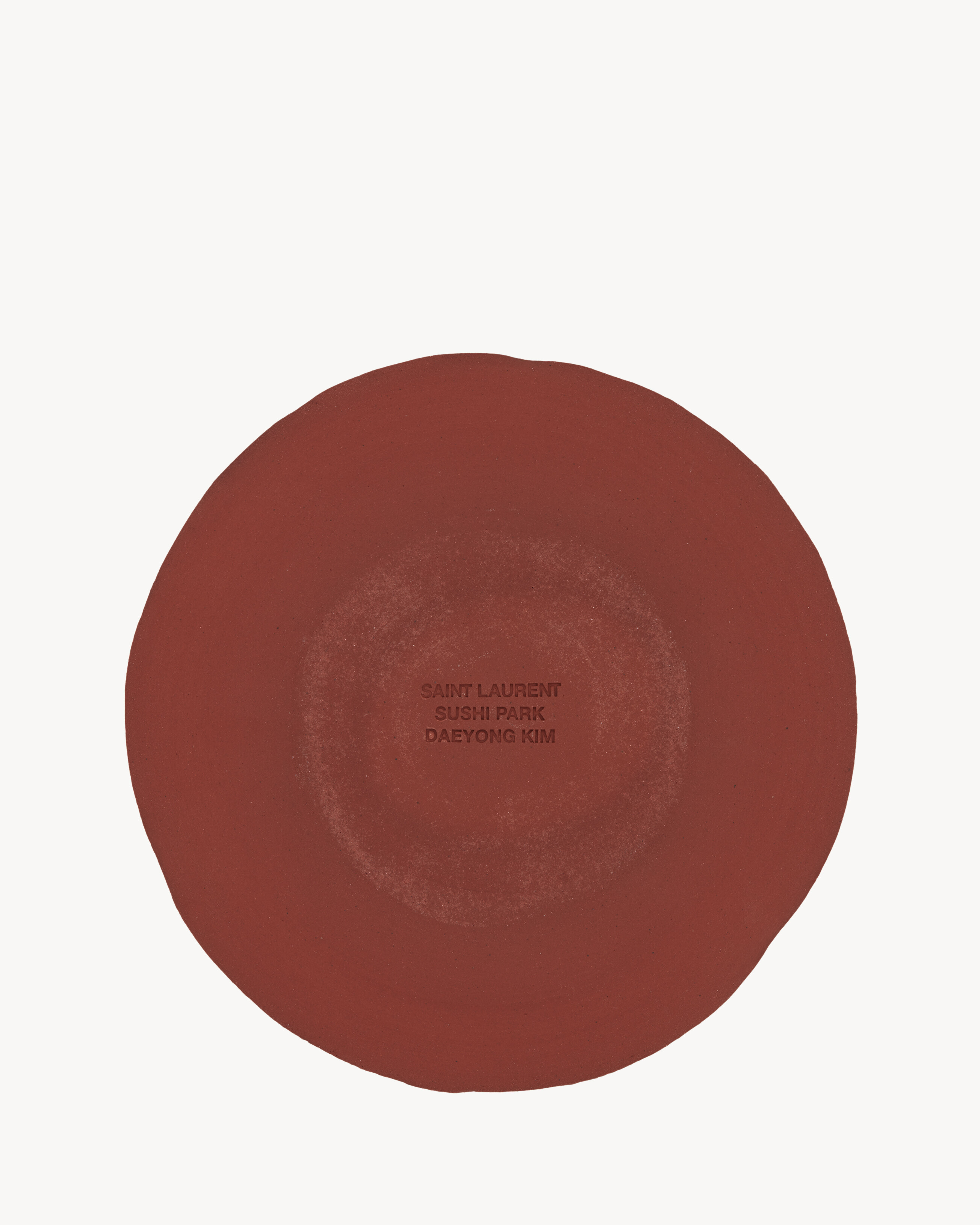 SUSHI PARK DAEYONG KIM PLATE IN CERAMIC