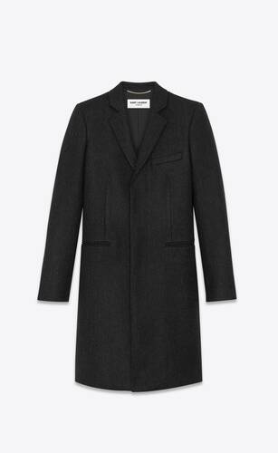 ysl wool coat