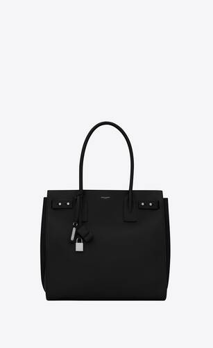 sac de jour north/south tote in grained leather