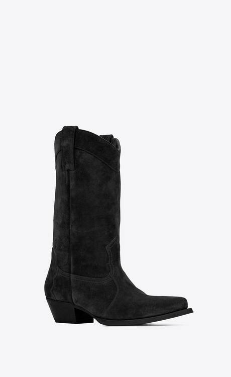 LUKAS boots in suede | Saint Laurent United States | YSL.com