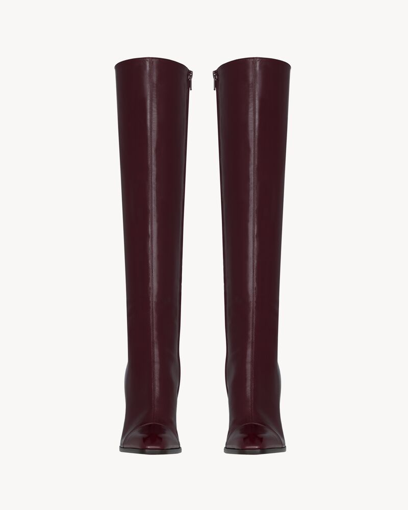 VENETIA bottes en cuir lisse